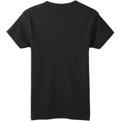 T-shirt 2-piece short sleeved V-neck