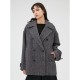 Women's herringbone patterned short jacket Women's herringbone patterned short jacket