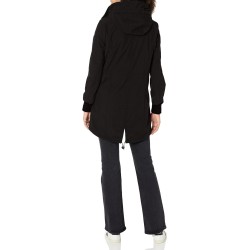 Women's soft shell hooded jacket