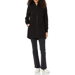 Women's soft shell hooded jacket