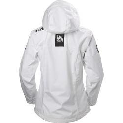 Women's hooded middle waterproof jacket